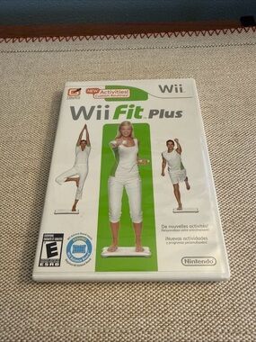 Nintendo Wii Fit Plus Video Game | 2009 Edition | Complete In Box with Manual